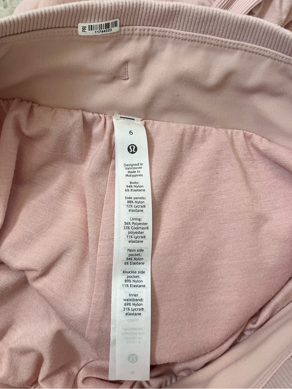{Lululemon} Beyond the Studio Jogger in Pink - Womens 6 - Picture 8 of 9